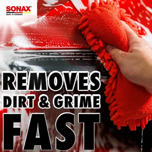 Miniatura 2 de SONAX Esponja de lavado de microfibra – Esponja de lavado de coche sin arañazos, microfibra ultrasuave, alta absorción de espuma, segura