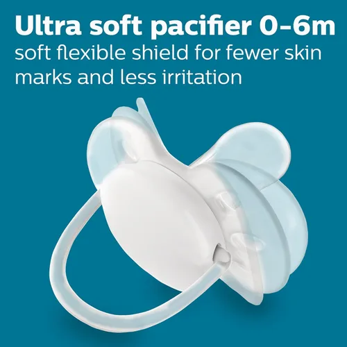 Miniatura 5 de Philips AVENT - Set de regalo para recién nacido con biberón anticólicos con ventilación AirFree y Snuggle, transparente, SCD306/10