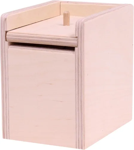 Miniatura 2 de Caja de broma de ratón sorpresa de madera hecha por Amish