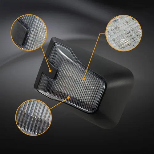 Miniatura 2 de Lámparas LED de Marcador Lateral para Camiones Volvo VNL VN VNM 2018-ACTUAL - Aprobadas por DOT, Fácil Instalación, Garantía de 365 Días