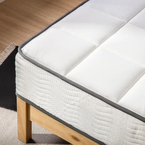 Miniatura 3 de Mellow Colchón clásico Bonnell Spring de 10 pulgadas, parte superior de espuma cómoda con base de resortes interiores, espuma certificada