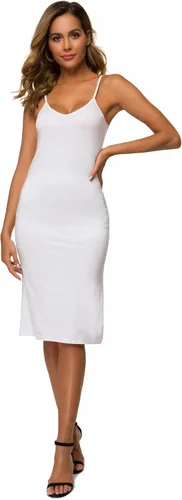 Miniatura 3 de LB LIFEBEST Vestido largo con tirantes delgados para mujer