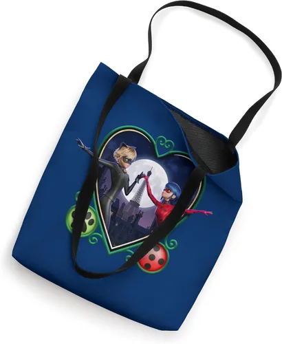Miniatura 2 de Miraculous Ladybug and Cat Noir The Movie Heart Tote Bag