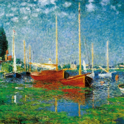 Miniatura 9 de Calendario 2025-2026 Claude Monet - Planificador de pared impresionista, organizador de obra maestra, calendario colgante de 16 meses, septiembre