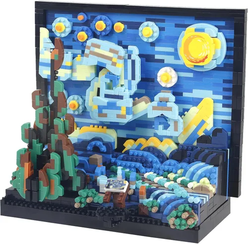 Miniatura 2 de SAMYBLOCKS Juego de 3600 bloques de construcción de castillo, ideales creativos, bloques de construcción de palacio de ensueño, el mejor regalo