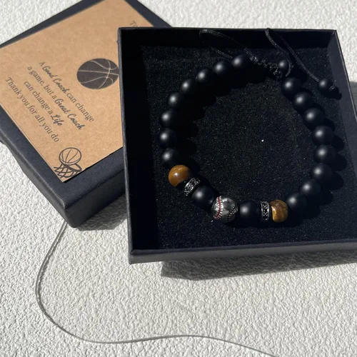 Miniatura 6 de Pulsera ajustable para hombre, béisbol, baloncesto, fútbol, regalos para niños, regalo de regreso a la escuela, Navidad, aniversario, cumpleaños
