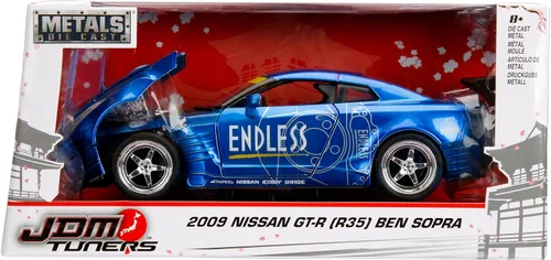 Miniatura 2 de JADA 1:24 W/B - Metales - Sintonizadores JDM - 2009 Nissan GT-R (R35) Ben Sopra
