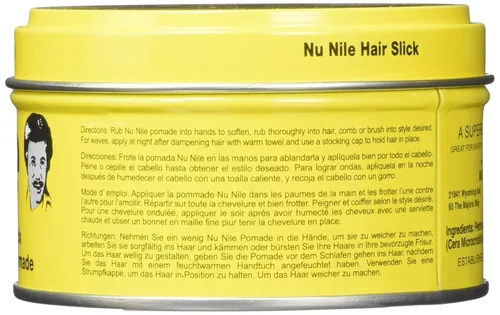 Miniatura 2 de Murray's Nu Nile Hair Slick - Pomada para aderezo (3 onzas), tarro