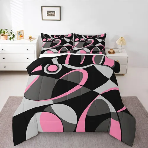 Miniatura 27 de Feelyou Juego de edredón de perezoso lindo juego de ropa de cama para niños y niñas, juego de edredón de mariposa de galaxia, hojas botánicas