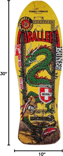 Miniatura 6 de Powell Peralta Rompecabezas De Monopatín Dragón Chino Caballero Amarillo
