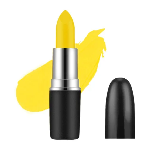Mysense Barra de pintura amarilla para la cara y el cuerpo, palo negro de ojo amarillo, pintura de ojos crema para béisbol, sóftbol, fútbol,