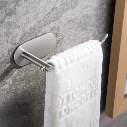 SUNTECH Toallero de mano/toallero – Barra de toalla autoadhesiva para cocina y baño sin taladrar