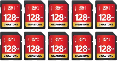 Miniatura 12 de GIGASTONE Tarjeta SD de 8 GB, paquete de 2 tarjetas de memoria UHS-I U1 clase 10 SDHC, videocámara digital Full HD Kodak Olympus, con 2 mini fundas