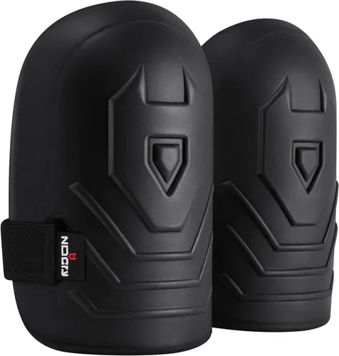 NoCry Rodilleras ligeras de casa y jardín con cojín de goma EVA impermeable, recubrimiento interno suave y facilidad de ajuste con tiras de velcro