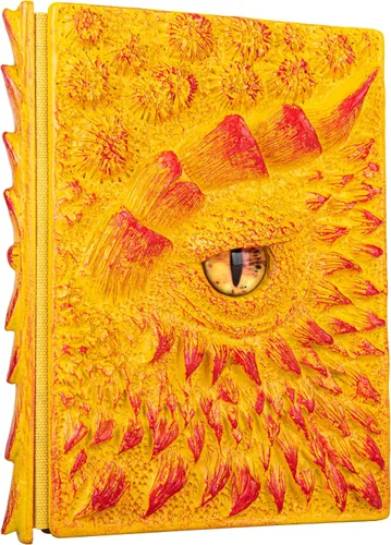Miniatura 37 de Diario 3D en relieve de ojo de dragón en relieve, cuaderno grabado de resina, cuaderno Dnd para los amantes de los dragones, papel en blanco, bloc