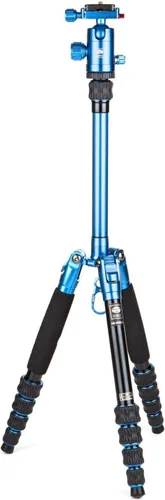 Miniatura 6 de SIRUI Trípode para cámara AM-1204K - Trípode ligero de fibra de carbono con cabezal de bola K-10X con funda, convertible a monopie