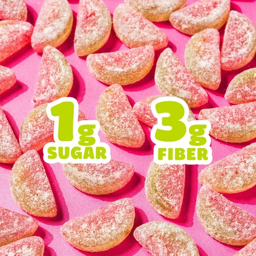 Miniatura 6 de SmartSweets Sourmelon Bites Minis Snack Pack 0.78 onzas (paquete de 8) Caramelos de gomita agria bajos en azúcar y calorías Snacks saludables