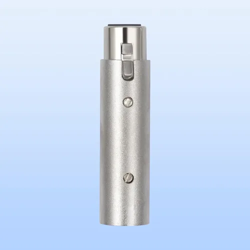 Miniatura 2 de XLR - Adaptador hembra de 3 pines a macho de 5 pines, divisor de señal DMX/audio, cable blindado doble con terminales chapados en plata para 3Pin F