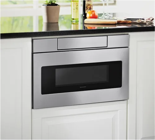 Miniatura 9 de Sharp, horno microondas SMD2470AS, de 24 pulgadas, 1,2 Cu. Pie de acero inoxidable