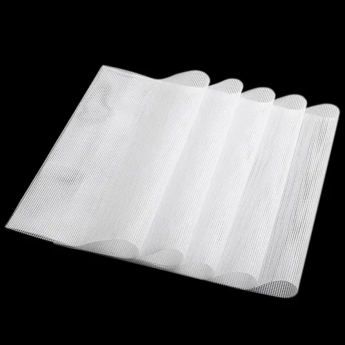 Miniatura 14 de Forros de bandeja deshidratadora de silicona compatibles con deshidratador de alimentos Cosori C267-FD, paquete de 6 hojas deshidratadoras de malla