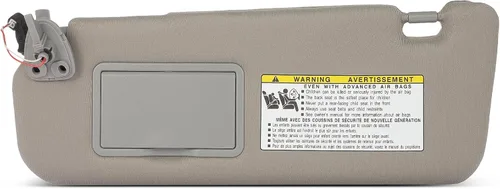 Miniatura 18 de Visor de sol para pasajero derecho gris sin techo solar para 2002-2005 para Dodge para Ram 1500, 2003-2005 para Dodge para Ram 2500, 2003-2005