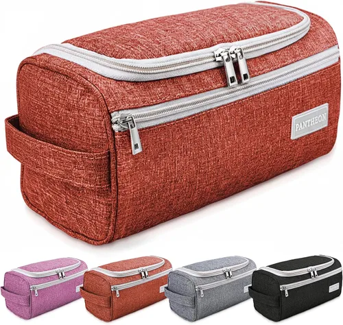 Miniatura 9 de Pantheon – Organizador de aseo, bolsa de lavado, kit de colgar, kit de viaje para baño o ducha, talla única