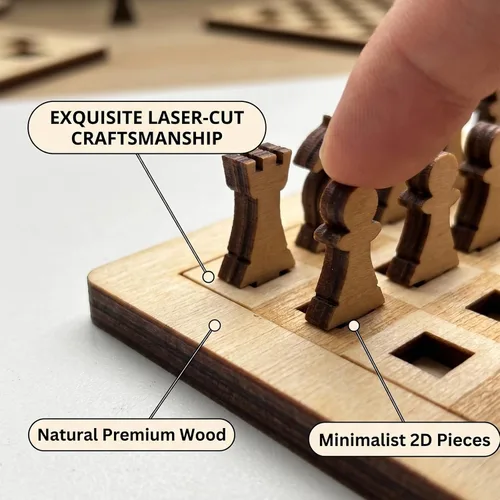 Miniatura 4 de Mini juego de ajedrez de viaje, cuadrado mediano Tablero de ajedrez portátil de madera de 4 pulgadas, lata de almacenamiento de metal, ligero