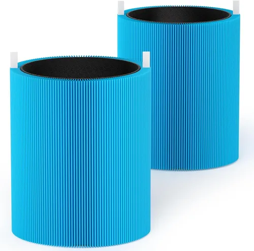 Miniatura 6 de Paquete de 2 filtros automáticos 311 de repuesto, compatibles con purificador de aire automático Blueair Blue Pure 311, HEPASilent 2 en 1 y filtro