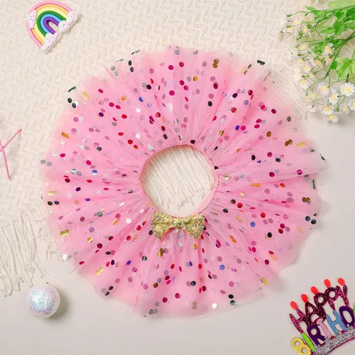 Miniatura 4 de Abbence Conjunto de faldas de cumpleaños de tiburón para bebé niña