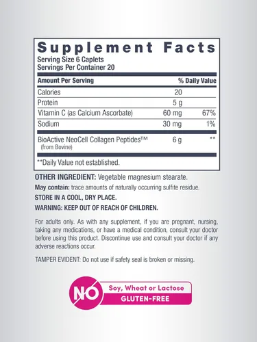 Miniatura 4 de Neocell Súper Colágeno tipo 1 y 3 más vitamina C, 120
