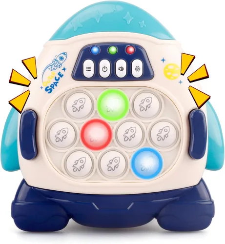Miniatura 11 de GAPER GO Juguete antiestrés con luz para niños de 5, 7, 8 a 12, rompecabezas de mano, juguetes sensoriales con pantalla LED, juguetes de Navidad