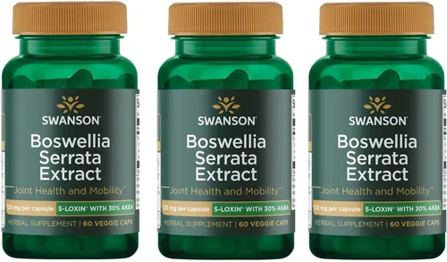 Miniatura 7 de Swanson Boswellia Serrata Extracto 125 mg 60 Cápsulas Vegetales Paquete de 2