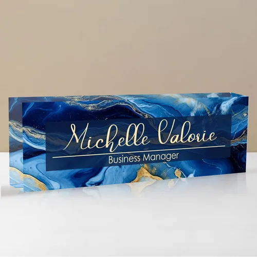 Miniatura 37 de Placa de nombre personalizada para escritorio, placa de nombre de escritorio personalizada, placa de nombre acrílica, accesorios de escritorio