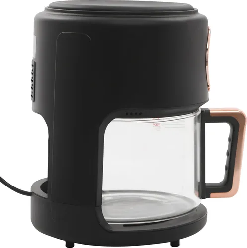 Miniatura 7 de Freidora Airy, freidora de aire de vidrio de 3.81 cuartos de galón con ventana visible de 360°, calentamiento rápido de 1200 W, 8 modos