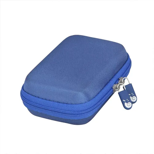 Miniatura 5 de Hermitshell Estuche rígido de viaje para juego de cartas Mattel Games Phase 10, no incluye tarjetas Azul