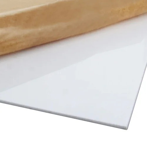 Miniatura 8 de Fielect lámina de plexiglás acrílico, plástico, panel rectangular, para carteles y manualidades, A5 2 mm, color blanco.