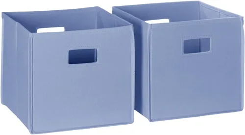 Miniatura 17 de RiverRidge Cajones de almacenamiento plegables con asas Organizador de almacenamiento Aqua Cube para armario, dormitorio y sala de juegos - Juego
