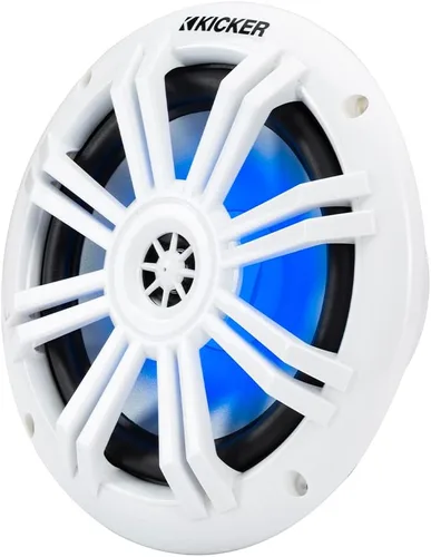 Miniatura 4 de KICKER 49KM604WL KM 6.5" 4Ω Altavoces Coaxiales Marinos LED Azul - Par
