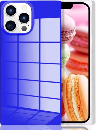 Miniatura 15 de Funda rectangular compatible con iPhone 15 Neon para mujer, diseño de lujo de fluorescencia brillante, flexible, suave, delgada, de gel de goma TPU