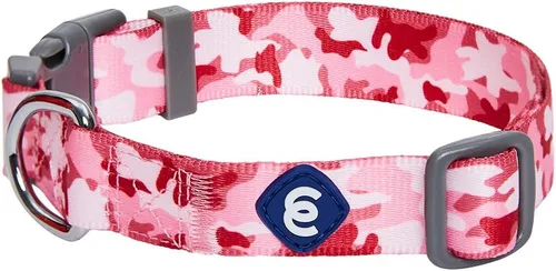 Miniatura 9 de Blueberry Pet Collar de perro de teñido anudado lila, tamaño pequeño ajustable, cuello de 12 a 16 pulgadas, collar impreso para mascotas para perros