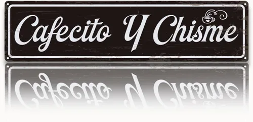 Miniatura 20 de Letrero de barra de café para decoración de cafetería, letrero de metal retro, decoración rústica de pared de granja, decoración de pared