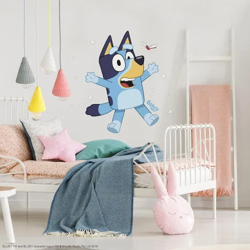 Miniatura 2 de RoomMates Bluey Adhesivo para pared, pegar y pelar, gigante, RMK5458GM