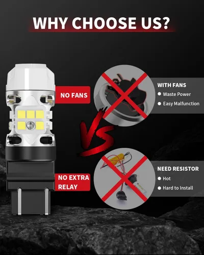 Miniatura 8 de LASFIT Bombilla LED T3 WT21W WT21W WT21 WT21W/7W Canbus sin errores para Ford Maverick XL XLT Lariat 2022 2023 2024, accesorios 2021 2022 F150 F250