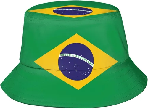 Miniatura 10 de KiuLoam Sombreros de pescador unisex con bandera, sombreros de pescador plegables para exteriores, verano, viajes, senderismo, playa, gorras