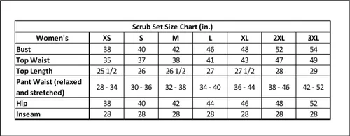 Miniatura 2 de Medgear - Conjunto de ropa quirúrgica para mujer con pantalones elásticos de 12 bolsillos