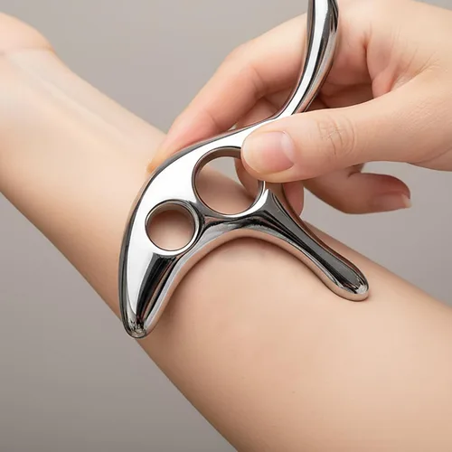 Miniatura 8 de BYYDDIY Gua Sha - Herramienta de masaje de punto de activación, protector de pulgar, masaje de tejido profundo, herramienta raspadora muscular (T)