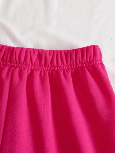 Miniatura 6 de Verdusa Conjunto de sudadera con capucha y pantalones cortos de 2 piezas para mujer
