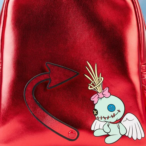 Miniatura 5 de Loungefly Disney Stitch Devil Mini mochila, Lilo and Stitch Halloween Fashion Bag, Multi, Mini mochila