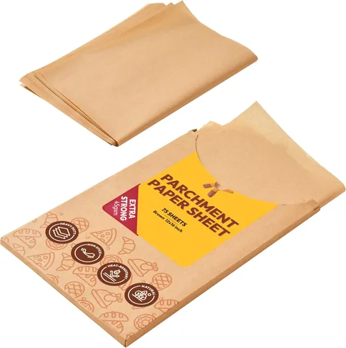 Miniatura 9 de Katbite 350 hojas de papel pergamino de 9 x 13 pulgadas, papel de hornear sin blanquear de servicio pesado, antiadherente y a prueba de aceite