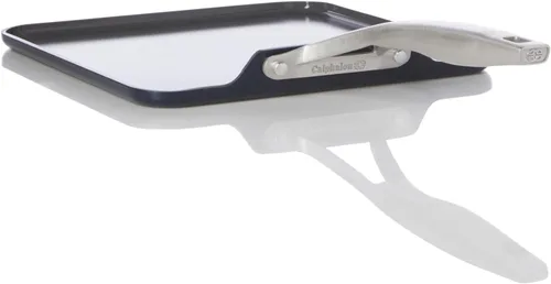 Miniatura 4 de Calphalon® Premier - Plancha cuadrada antiadherente de cerámica de 11 pulgadas, azul medianoche
